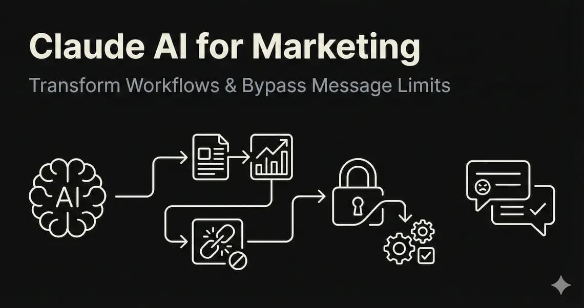Claude for Marketing: Why Message Limits Kill Your Workflow (And What Actually Works)