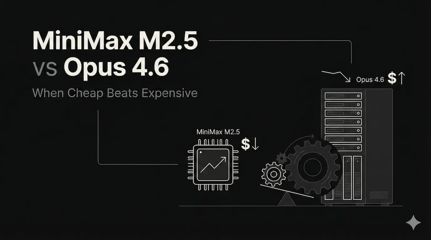 MiniMax M2.5 vs Opus 4.6: When Cheap Beats Expensive