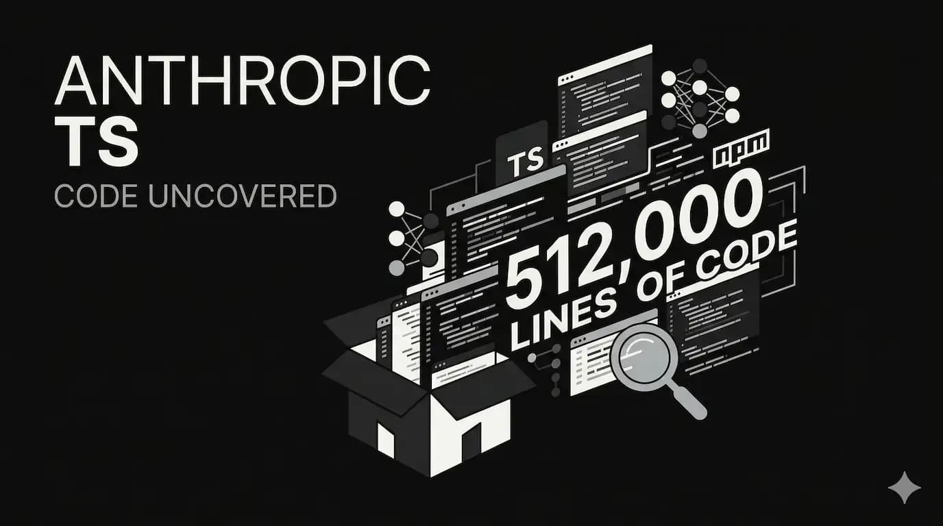 Anthropic Left 512,000 Lines of TypeScript in a Public npm Package. Here's What Was Inside.